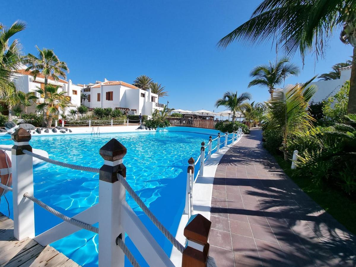 Studio Apartment No 1 Directly On The Beach And Sea, Terrace, Heated Pool, Wifi 美洲海滩 外观 照片