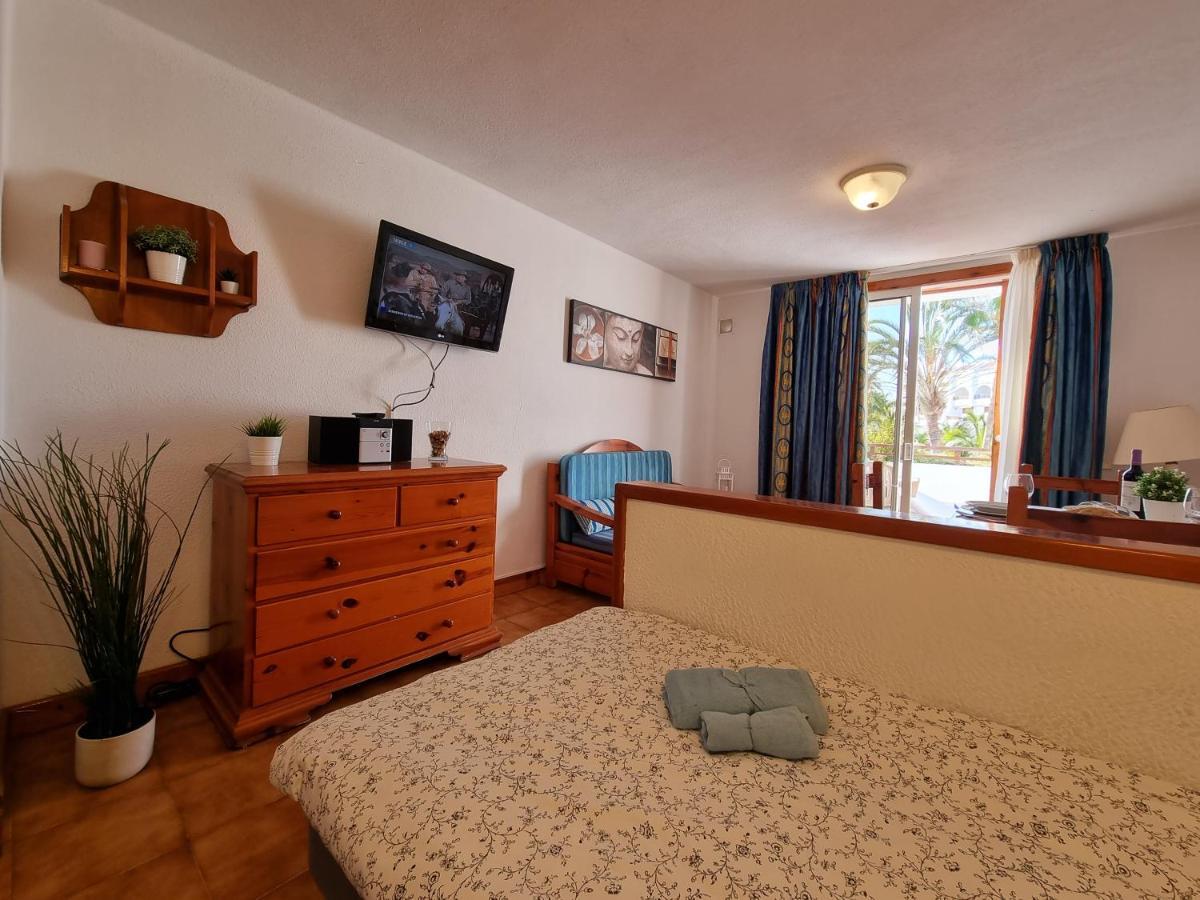 Studio Apartment No 1 Directly On The Beach And Sea, Terrace, Heated Pool, Wifi 美洲海滩 外观 照片